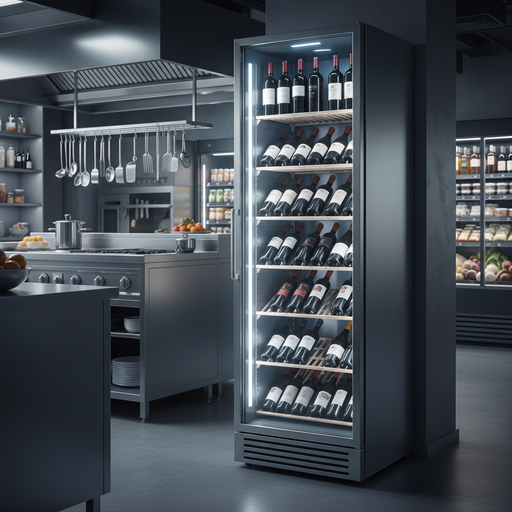 order upright glass door freezer lifestyle photo