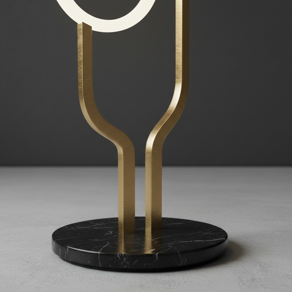 contemporary floor lamps designer detail view close-up