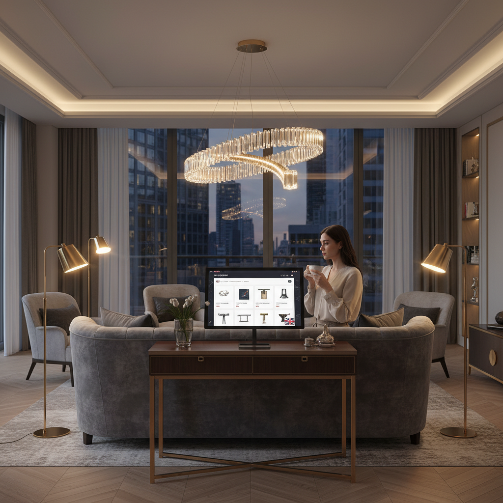 where to buy Luxury Designer Lightining products online UK lifestyle photo