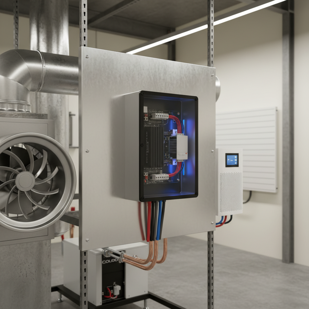 3-phase motor controller for ventilation lifestyle photo