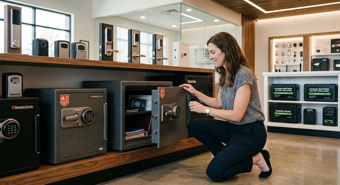 fireproof safes lifestyle photo