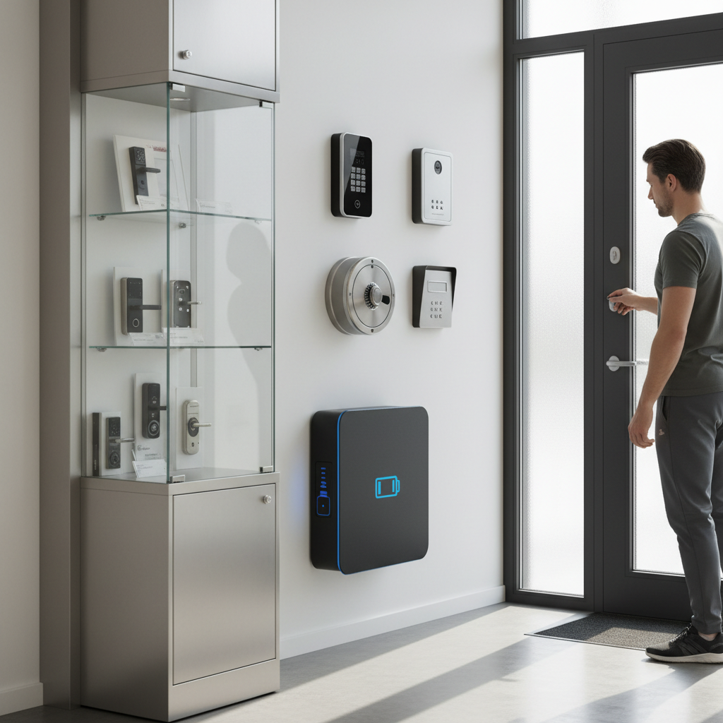key safes for front door lifestyle photo