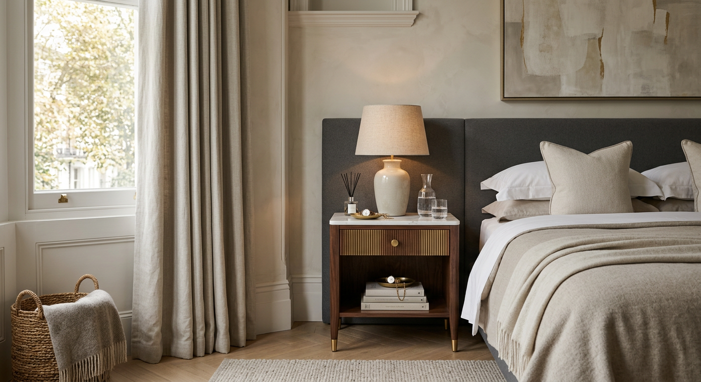 luxury bedside tables uk lifestyle photo